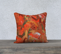 Throw Pillow Cover 18x18 Bloom