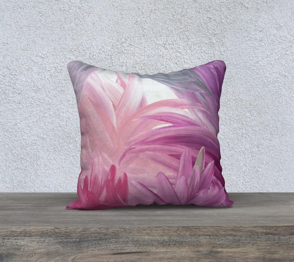 Pillow 18x18 Lotus Flower