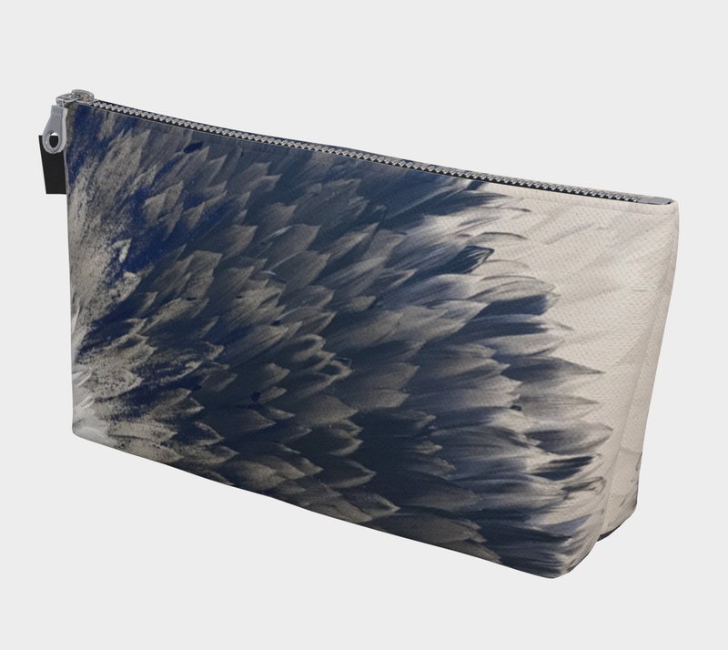 Zipper Pouch Feathered