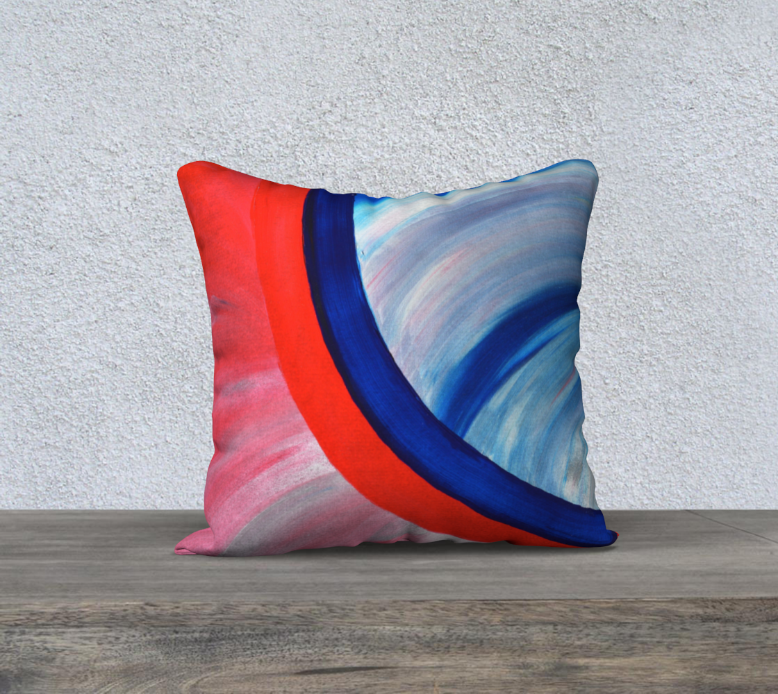 Throw Pillow Cover 18x18 Divided