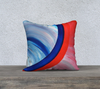 Throw Pillow Cover 18x18 Divided