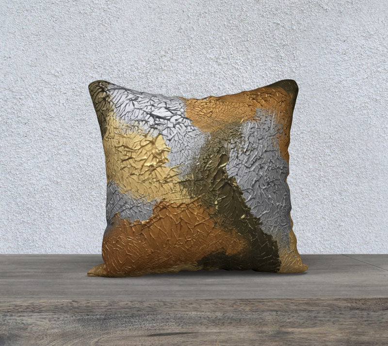 Throw Pillow Cover 18x18 Earth