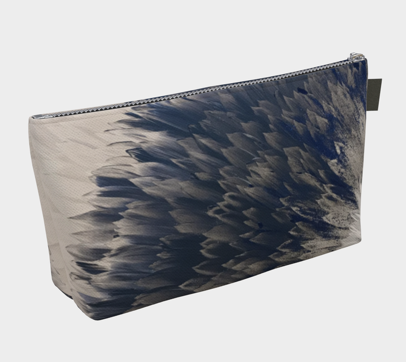 Zipper Pouch Feathered