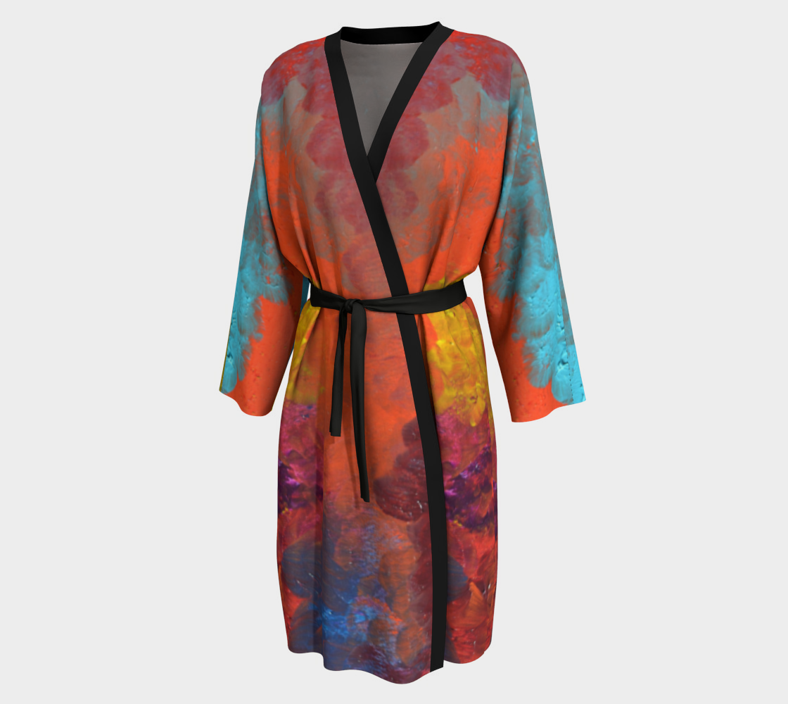 Long Kimono Robe Bold